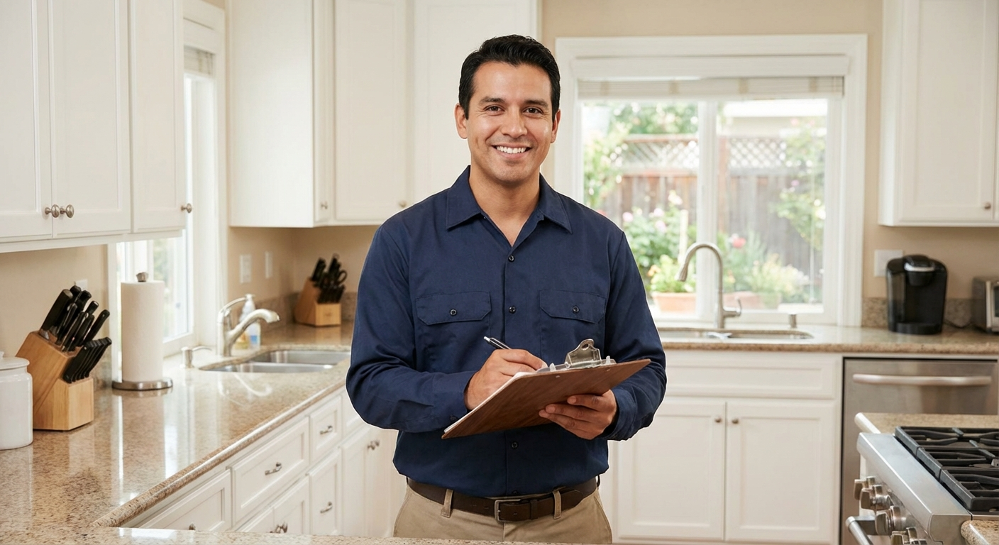 Professional plumber